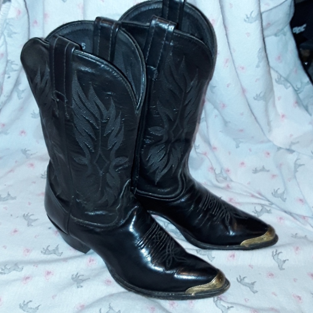 Tony Lama boots.